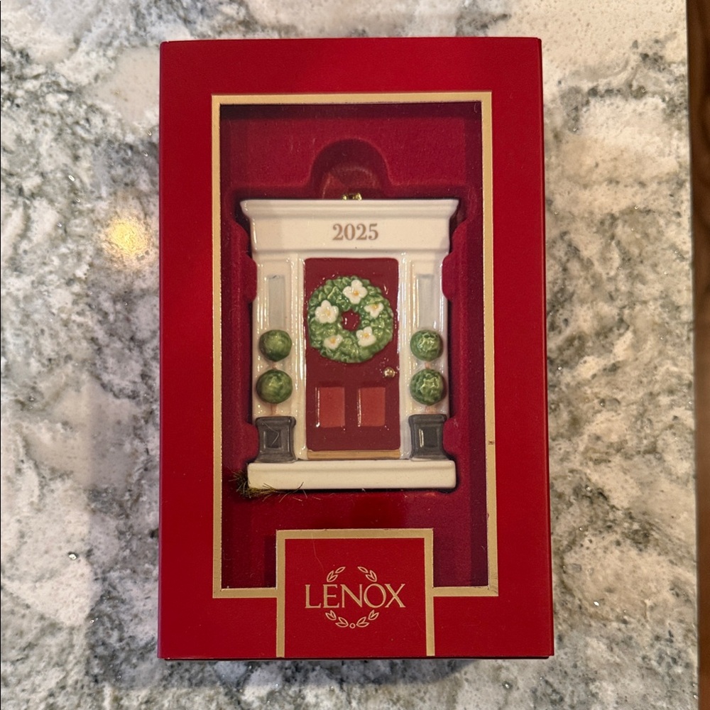 Lenox - 2025 Our New Home Ornament - NIB